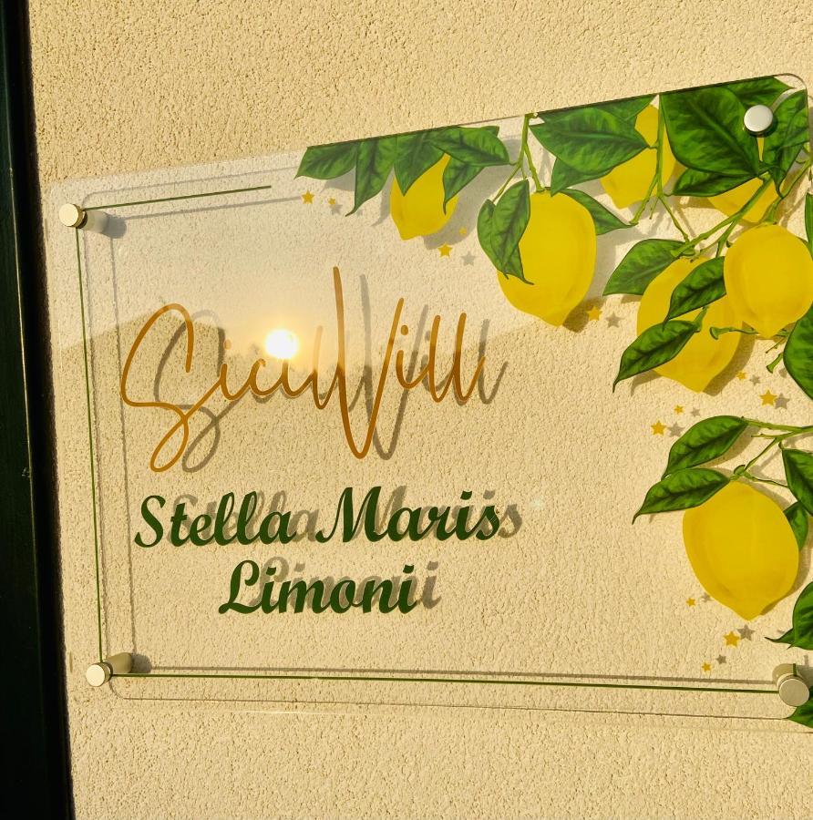 Stella Maris Limoni By Sicilvill Villa Campofelice Di Roccella Exteriör bild